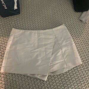 Stylish White Skort
